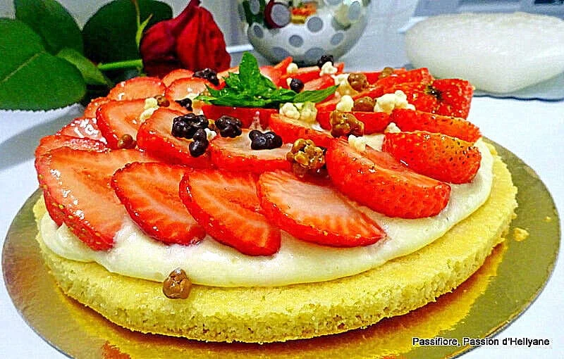 Recette tarte pâtissière fraise vanille Madagascar Vani Saveurs par Hellyane Passiflore