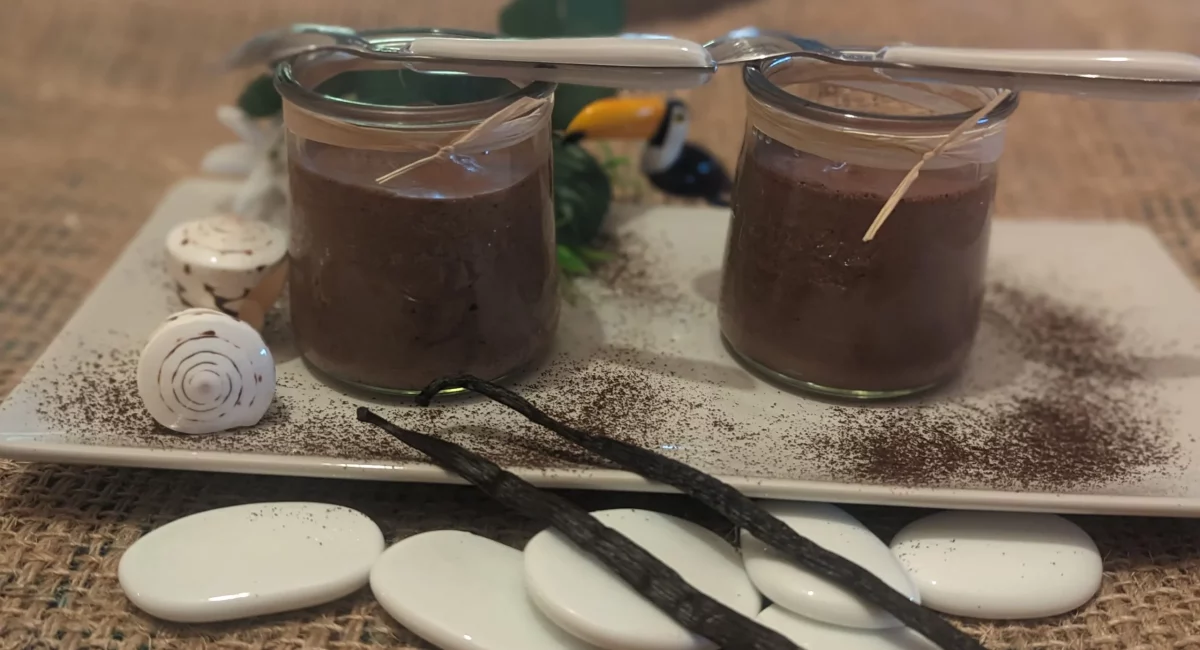 Recette Vani Saveurs Mousse au chocolat sans sucre gousses Vanille des Comores